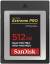 SanDisk Extreme Pro CFexpress 512 GB XQD Card Class 10 1700 MB/s Memory Card color image