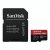 SanDisk 32gb Extreme Pro Micro SDHC UHS-I 100mbps 4K Memory card color image