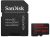 Sandisk 128gb Extreme Pro Micro SDHC UHS-I 4K Card with Adaptor (SDSQXXG-128G-GN6MA) color image
