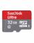 SanDisk Ultra 32 GB class 10 80 mb/s Micro SDHC Memory Card color image