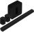 Sonos Surround Set with Arc, Sub and One SL - 5.1.2 Dolby Atmos Home Theater System color image