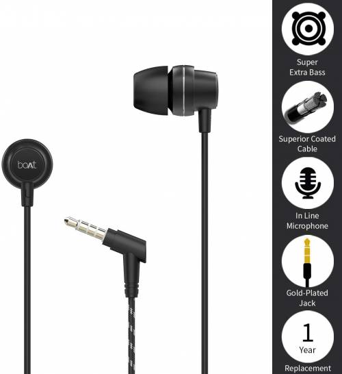 boat earphones with mic under 500