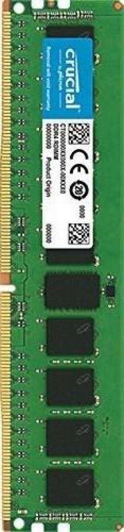 Crucial Memoria Crucial Dimm 8gb DDR4 2600MHZ ECC registrada CT8G4RFD8266 servidor 