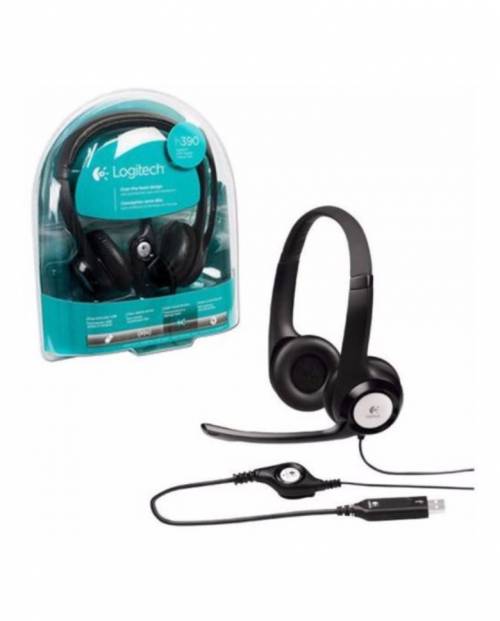 logitech usb headset h390 with noise cancelling mic review