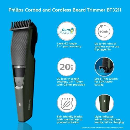 philips trimmer fast charge