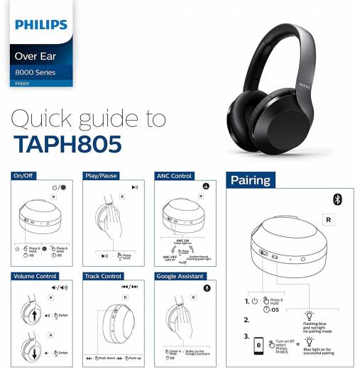 philips performance taph805bk