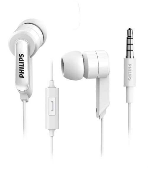 philips in ear headphones with mic