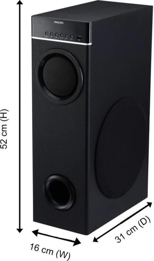2 Channel 60W Bluetooth Tower Speaker 