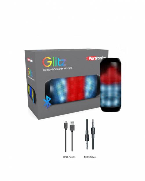 portronics glitz bluetooth speaker