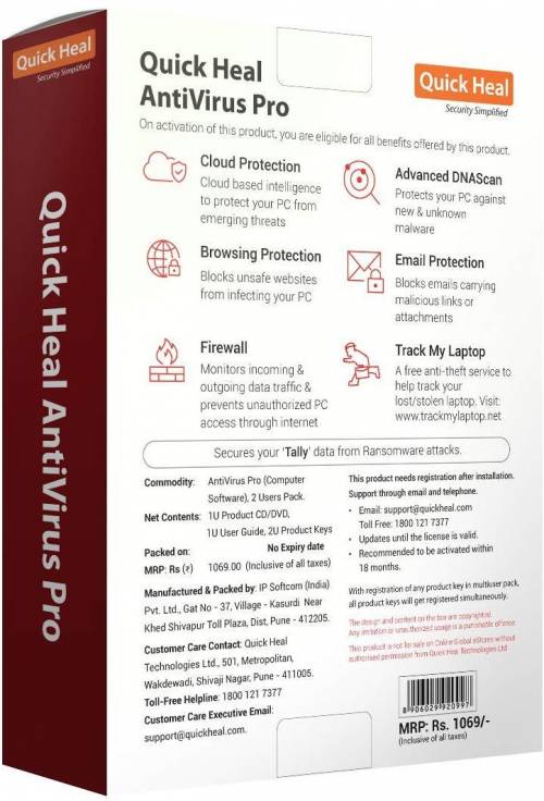 Quick heal antivirus free download full version for windows 10