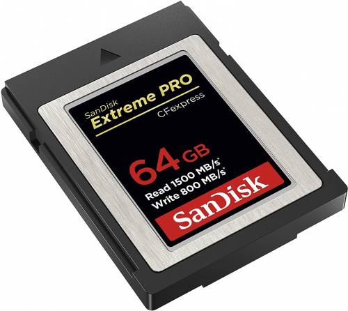 SanDisk Extreme PRO 64GB CFexpress Type-B Memory Card 800MB/s Write 1500MB/s Read 