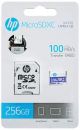 HP 256GB Micro SD Card with Adapter U3 (HP-MSDCWAU3-256) image 