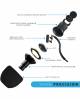 Leaf Bolt Wired Earphones with Mic image 