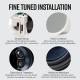 Polk Audio RC6S Ceiling Stereo Speaker Perfect Match For Indoor/Outdoor Placement Bath, Kitchen,Covered Porches(Each) image 