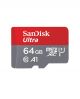 SanDisk 64GB A1 Class 10 microSDXC Memory Card with Adapter image 