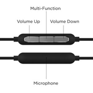 in-built microphone for answering incoming calls