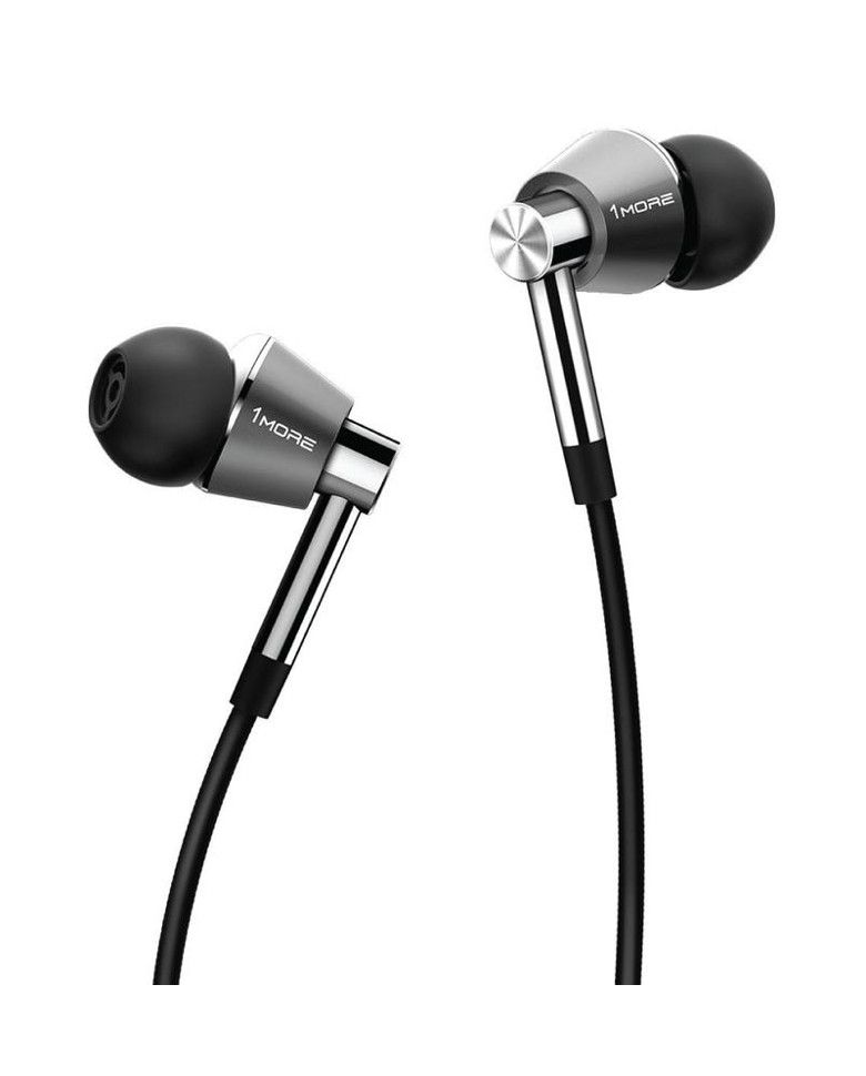 1More Triple Driver In-Ear Headphone Premium With Mic (Audio Jack) zoom image