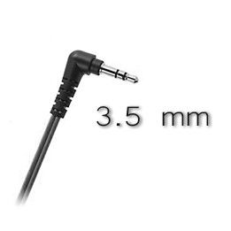 Compatible with 3.5 mm audio jack supported audio jack