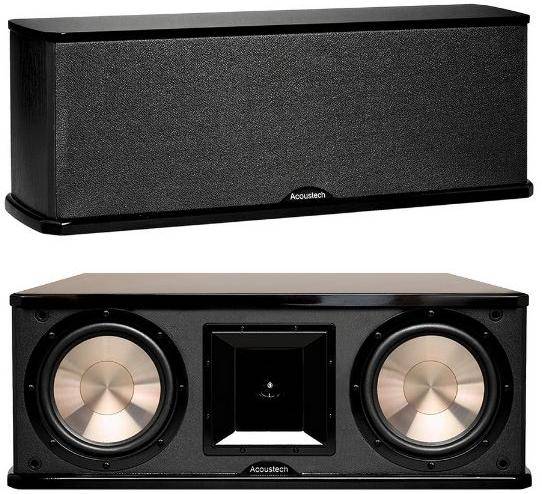 BIC America Acoustech PL 28II 225W 3-Way Slim 8″ Center Channel Speaker zoom image