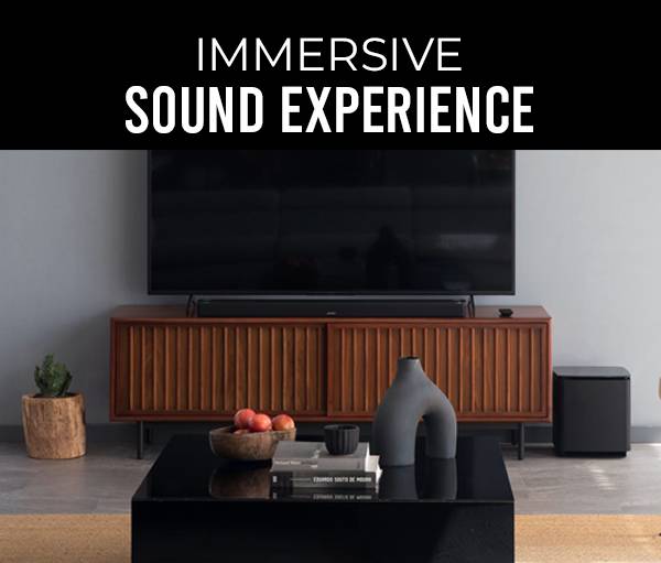 Immersive Sound ExperienceÂ 