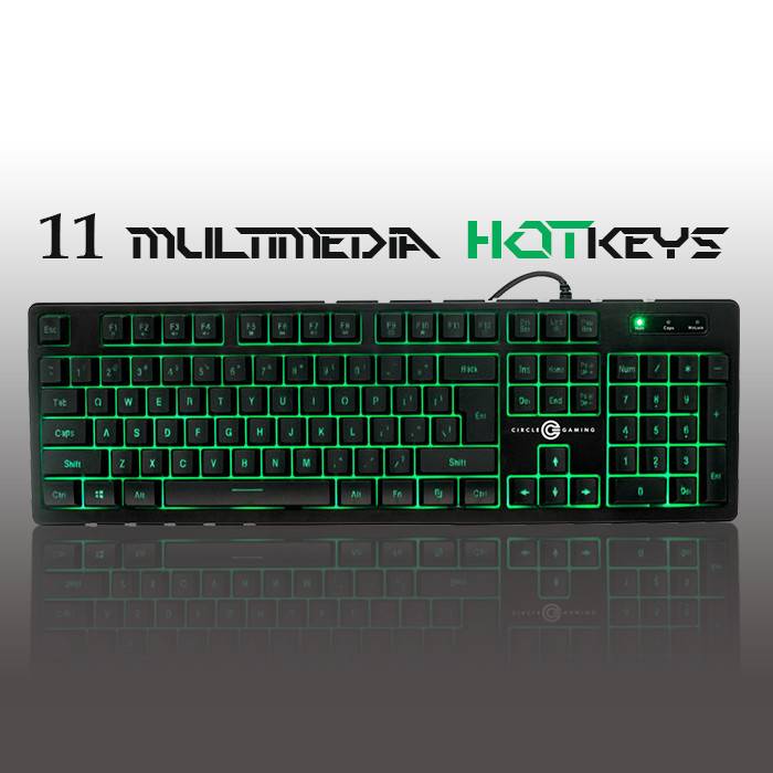 11 multimedia hot keys for quick access