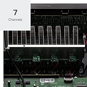 Dynamic 7-channel amplifier 