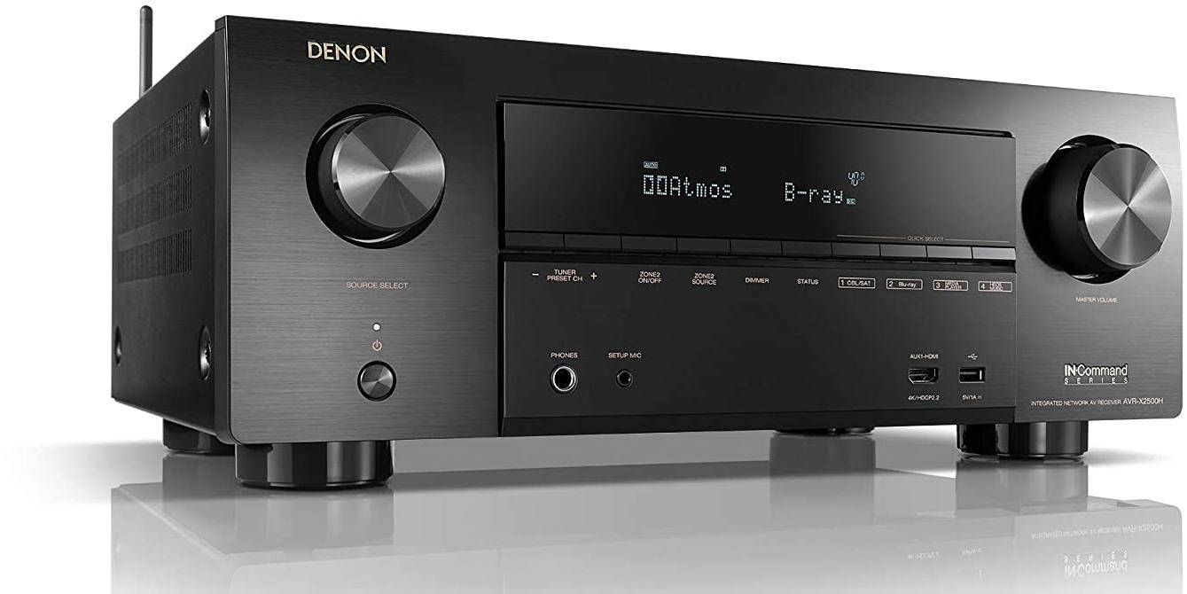 Buy Denon AVRX2500H 7.2 Channel AV Receiver with Amazon Alexa Online