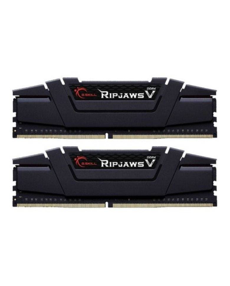 G.Skill Ripjaws V Series 32GB (2x16gb) DDR4-3200MHz Memory (F4-3200C16D-32GVK) zoom image