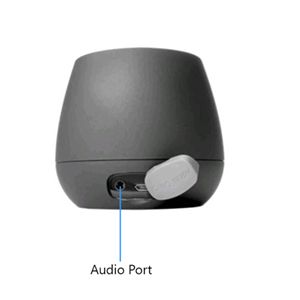 audio port to connect with non bluetooth devices