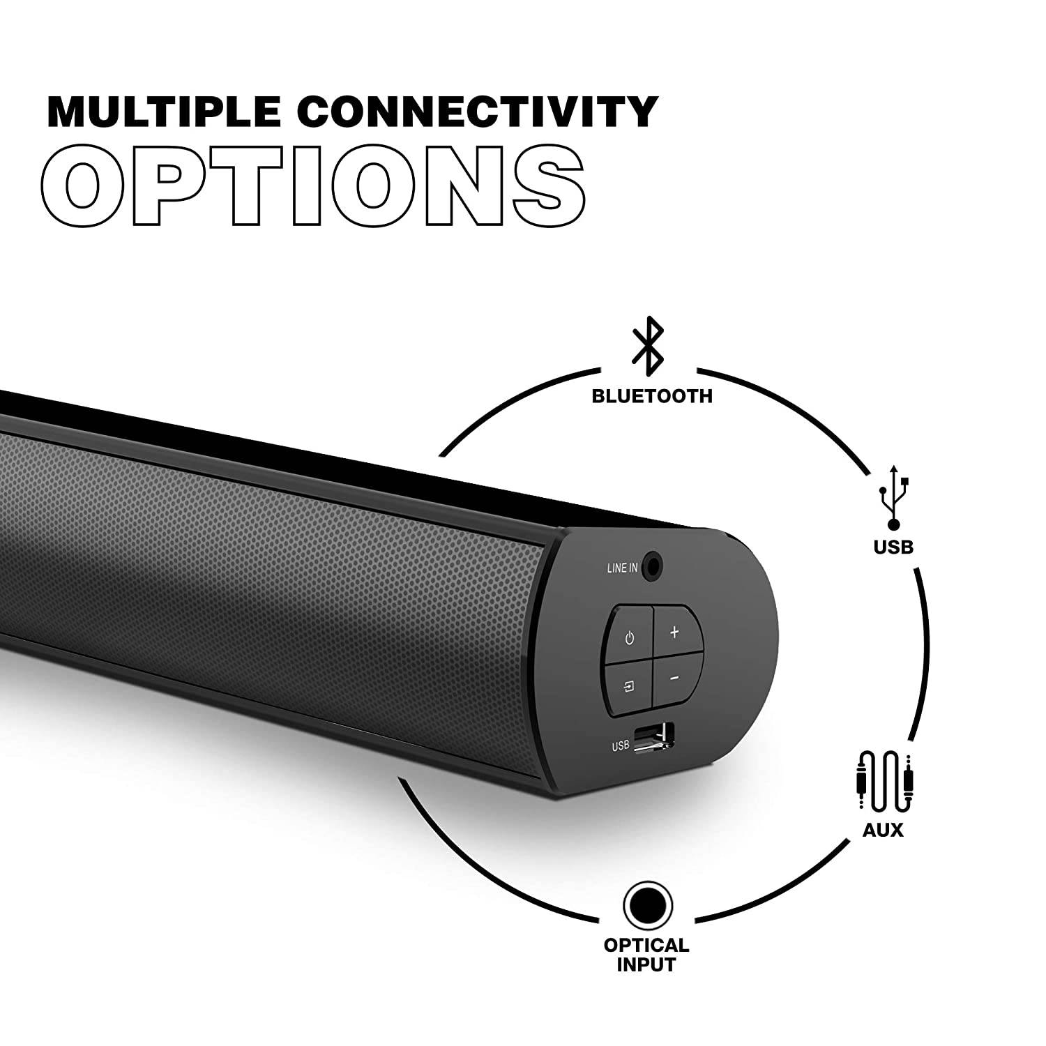 Easy to connect with MultipleÂ  Connectivity