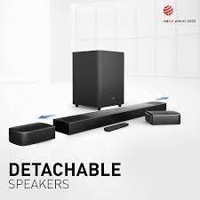 Detachable surround sound speaker