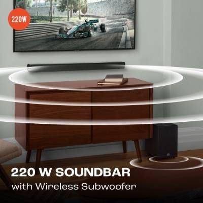 220W power Sound bar