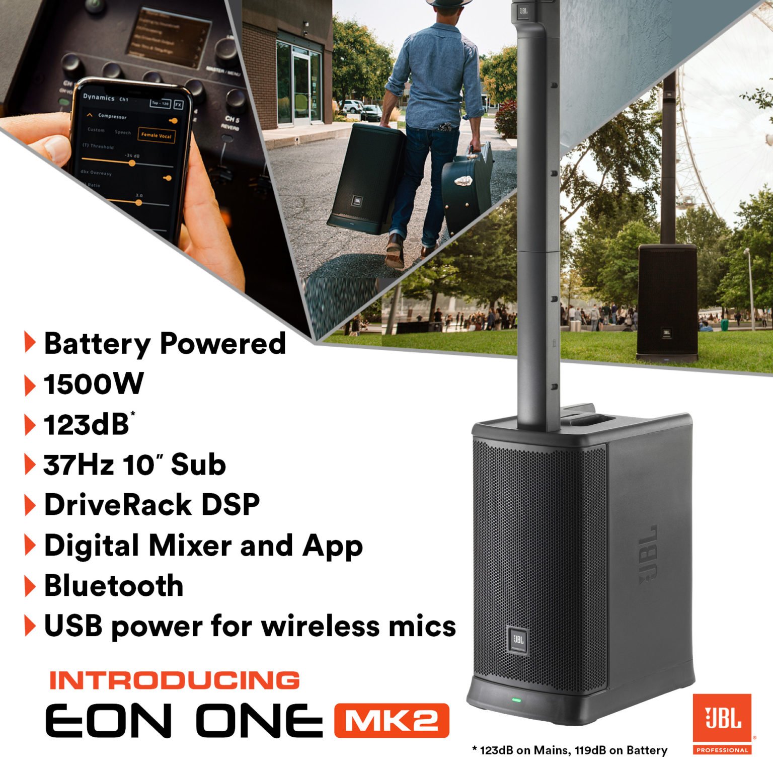 Â Includes Mixer And Amplifier