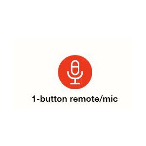 one button remote and mic 