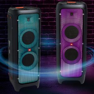 Pair up to two PartyBox Bluetooth speakers