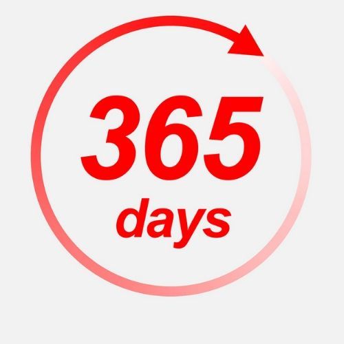 Itâ€™s yours for 365 days
