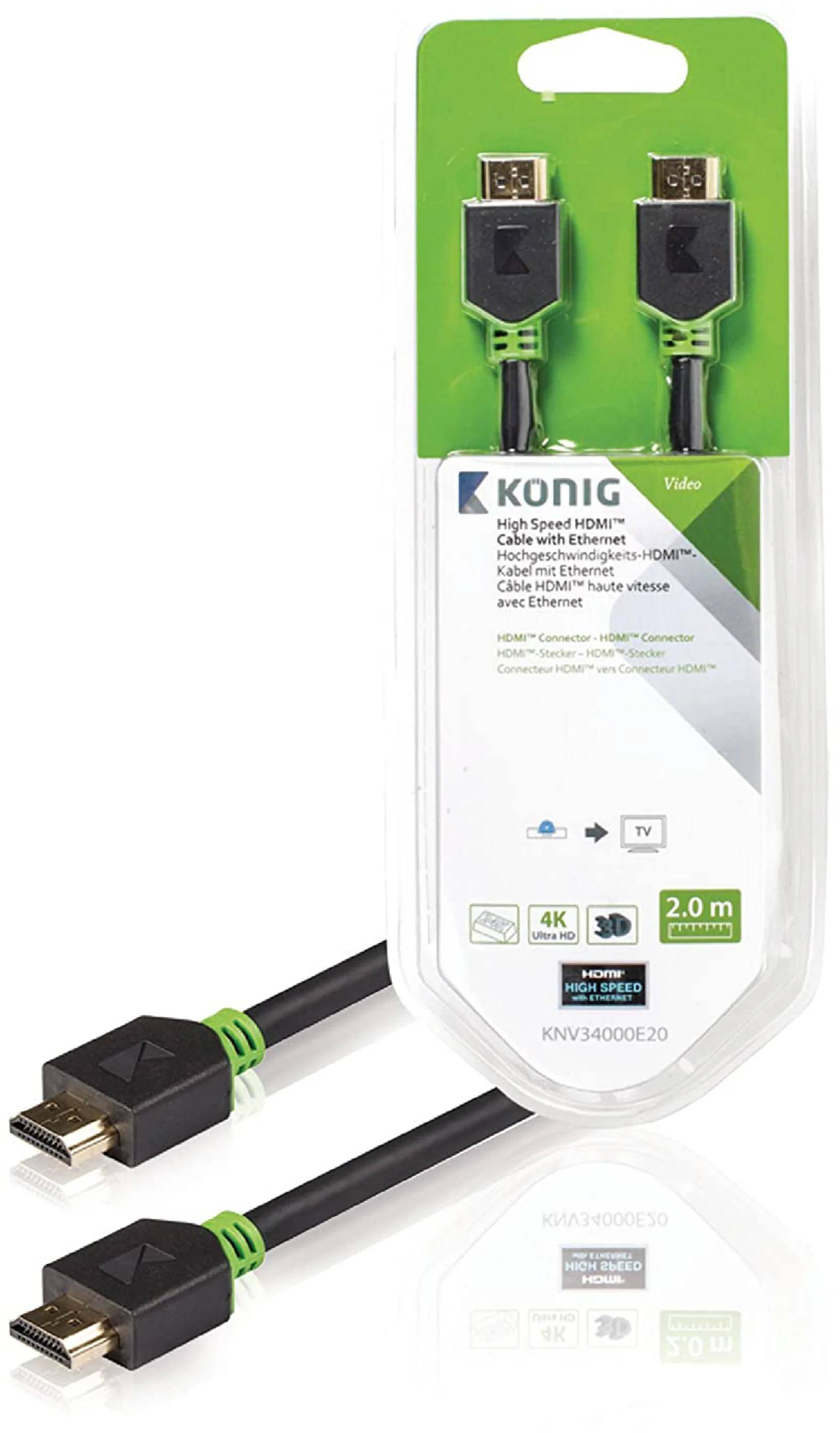Buy Konig High speed HDMI 2 m Data Cables Online in India at