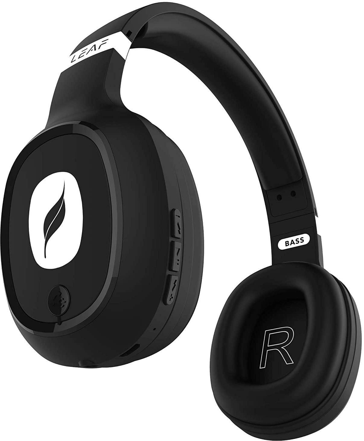 Buy Leaf Bass Over Ear Wireless Headphones With Mic online In India At