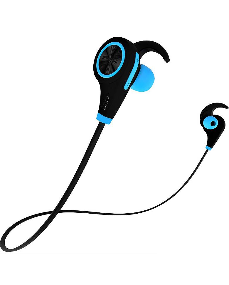 Leaf Ear Bluetooth Earphones with Mic and Deep Bass zoom image