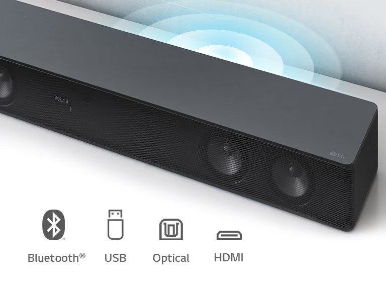 LG SH7Q Sound Bar comes with Bluetooth connection