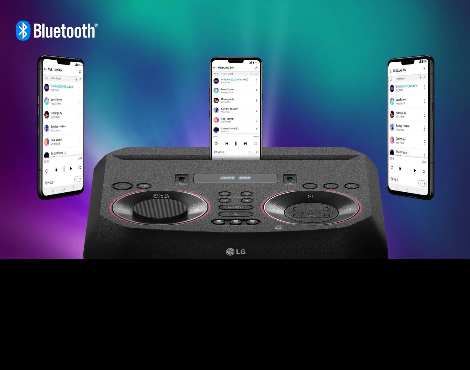 Multi Bluetooth & XBOOM App