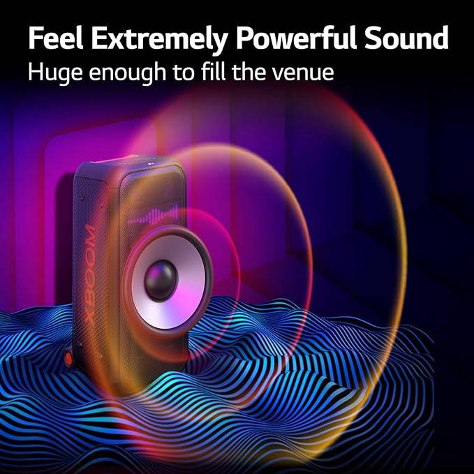 Powerful sound Quality of LG xl7s party Speaker