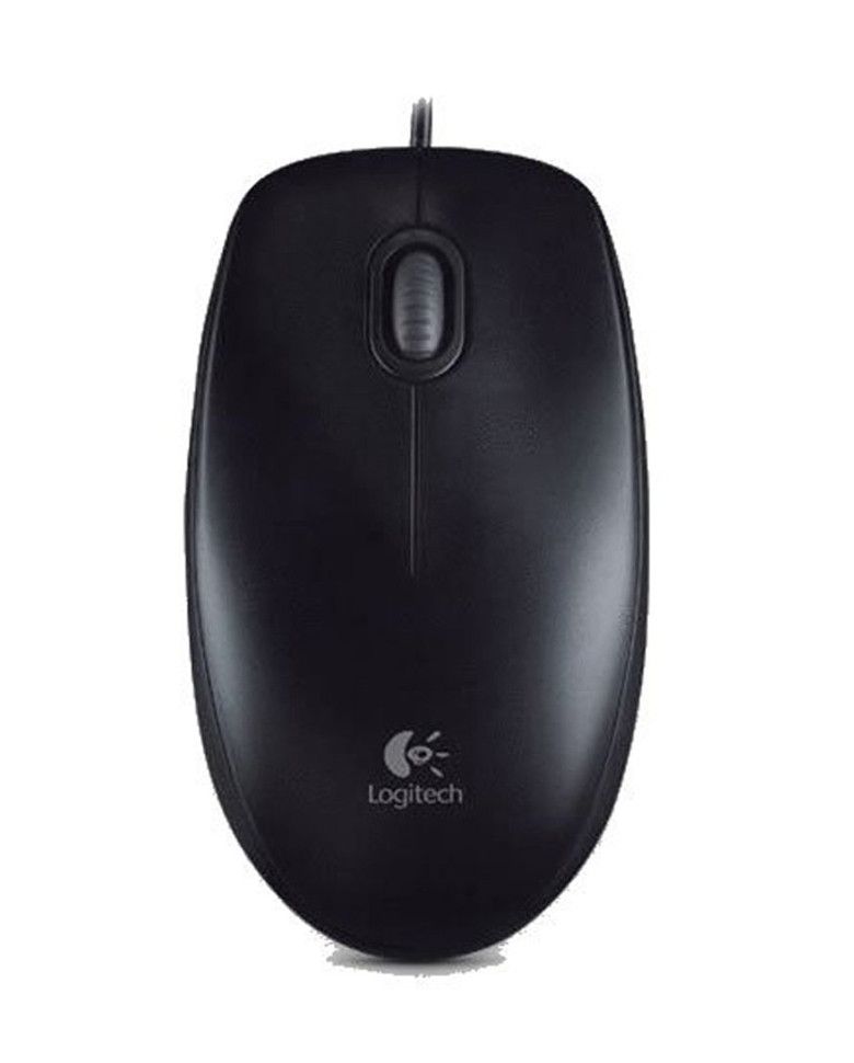 Logitech B100 Optical Mouse (Black) zoom image