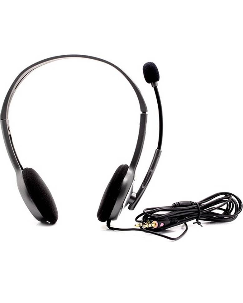 Buy Logitech H110 Stereo Headset With Mic Online At Best Price In