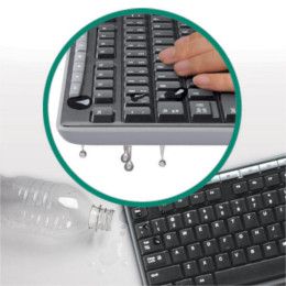 Spill resistant design keeps the keyboard safe from any accidental spills