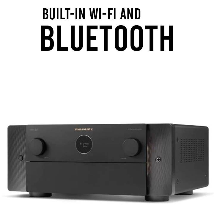 Built-in Wi-Fi and Bluetooth