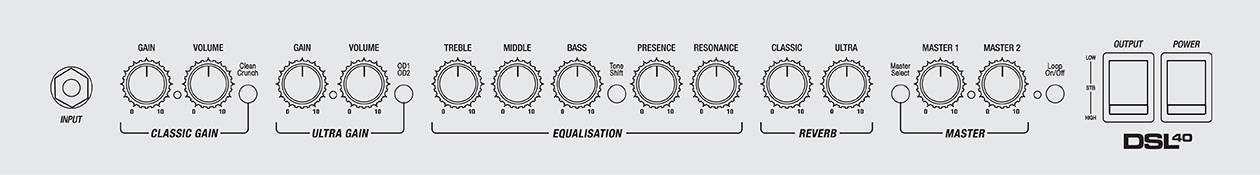 marshall DSL40CR features