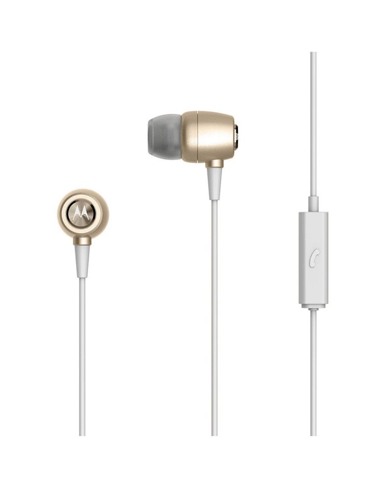 Buy Motorola Earbuds Metal Water Resistance Earphone With Mic At