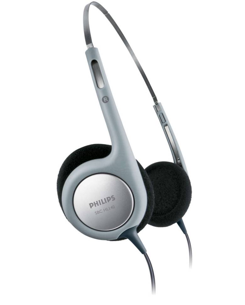 Philips SBCHL140/98 On-Ear Wired Headphone (Grey) zoom image