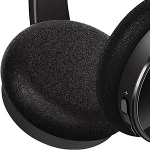 Soft ear cushions provides greater comfort for long listening hours